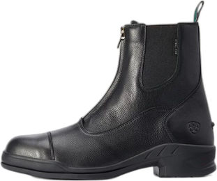 Ariat Heritage IV Zip Paddock Boots Herren aus Leder Schwarz wasserdicht mit Stahlkappe – Bild 1 von 7