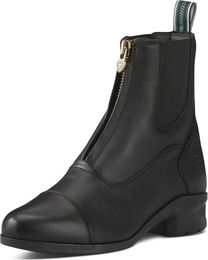 Ariat Heritage IV Zip Reitstiefel Damen Schwarz Größe 8.5 – Bild 1 von 1