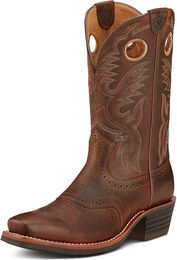 Ariat Heritage Roughstock Westernstiefel für Herren aus Leder in Braun – Bild 1 von 1