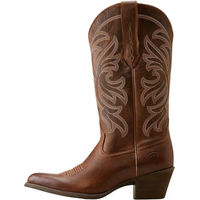Produktbild von Ariat Heritage Westernstiefel für Damen aus Leder in Braun mit J Toe Stretchfit