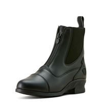 Produktbild von Ariat Heritage Zip Wasserdichte Leder Reitstiefel für Damen in Schwarz Größe 10.5