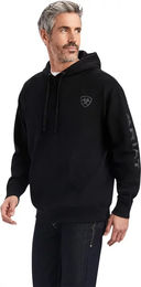 Ariat Herren Fleece Hoodie Schwarz Größe L – Bild 1 von 1