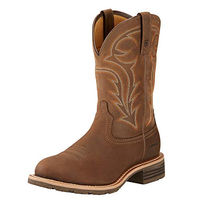 Produktbild von ARIAT Herren Hybrid Rancher H2o Westernstiefel aus Leder Braun Waterproof Größe 47 EU