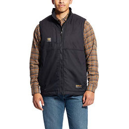 Produktbild von ARIAT Herren Rebar Duracanvas Weste Braun Wasserabweisend XXL