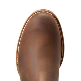ARIAT Herren Reitstiefel Booker Ultra Round Toe aus Leder Braun Größe 45 EU – Bild 1 von 3