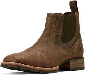 Ariat Herren Reitstiefel Chelsea Boots aus Leder in Braun – Bild 1 von 4