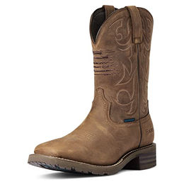 Produktbild von ARIAT Herren Reitstiefel Patriot Waterproof aus Leder Braun Größe 42 EU