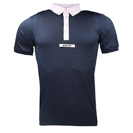 Ariat Herren Show Reitshirt Navy XXL – Bild 1 von 3