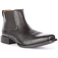 Produktbild von ARIAT Herren Westernstiefel Booker Ultra Square Toe aus Leder Schwarz Größe 11.5