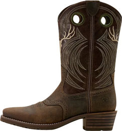 Produktbild von Ariat Hybrid Roughstock Westernstiefel aus Leder für Herren in Braun Größe 43