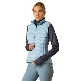 Produktbild von Ariat Ideal 3.0 Daunenweste für Damen in Blau Grösse XL