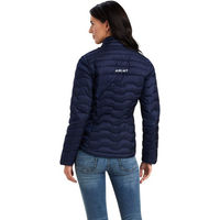 Produktbild von Ariat Ideal Daunenjacke für Damen in Blau, wasserabweisend, Größe XS
