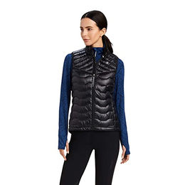 Ariat Ideal Daunenweste für Damen in Schwarz schillernd Größe 42 wasserabweisend – Bild 1 von 4