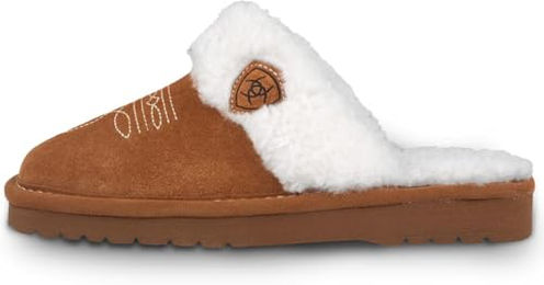 Ariat Jackie Damen-Hausschuhe aus Leder in Braun Größe 40.5 EU – Bild 1 von 7