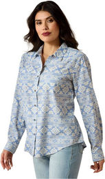 Ariat Jeanshemd Billie für Damen in Blau aus Baumwolle Größe M – Bild 1 von 3