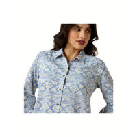 Produktbild von Ariat Jeanshemd Billie für Damen in Blau aus Baumwolle Größe S