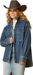 Produktbild von Ariat Jeansjacke für Damen aus Baumwolle in Blau Größe L