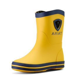 Ariat Kelmarsh Gummistiefel für Jungen Gelb Wasserdicht – Bild 1 von 3