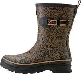 Produktbild von Ariat Kelmarsh Regenstiefel Damen wasserdicht in Grau und Braun Größe 36,5 B