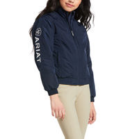 Produktbild von Ariat Kinder Reitjacke Stable Team Blau wasserabweisend aus Polyester