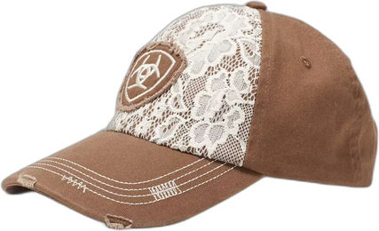 Produktbild von Ariat Lace Damen Cap aus Baumwolle Beige Braun