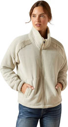 Produktbild von Ariat Lafayette Full Zip Fleece Pullover Damen Beige XXL