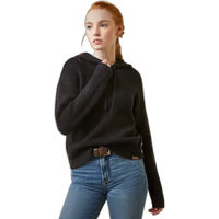 Produktbild von Ariat Los Altos Damen Hoodie Pullover aus Wolle Schwarz XL