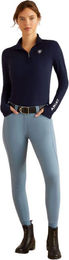 Ariat Lowell 3.0 1/4 Zip Pullover Baselayer Reitshirt Damen Blau XL – Bild 1 von 3