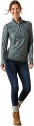 Produktbild von Ariat Lowell 3.0 Reitshirt Damen mit 1/4 Reißverschluss aus Polyester