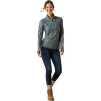Produktbild von Ariat Lowell 3.0 Reitshirt Damen mit 1/4 Reißverschluss aus Polyester