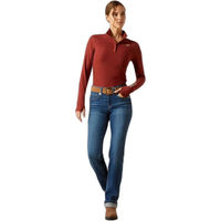 Produktbild von Ariat Lowell 3.0 Reitshirt Damen mit 1/4 Reißverschluss aus Polyester