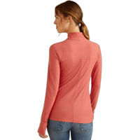 Produktbild von Ariat Lowell 3.0 Reitshirt für Damen mit 1/4 Reißverschluss in Rosa