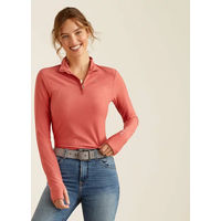 Produktbild von Ariat Lowell 3.0 Reitshirt für Damen mit 1/4 Reißverschluss in Rosa Größe S