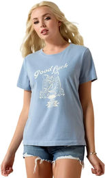Produktbild von Ariat Lucky Dreams Reitshirt für Damen in Blau Größe L