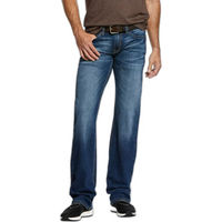 Produktbild von Ariat M7 Stretch Nassau Jeans für Herren in Blau aus Baumwolle Größe 38x32