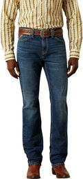 Produktbild von Ariat M8 Modern Samuel Slim Leg Reitjeans für Herren aus Baumwolle Blau 30x32
