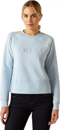 Produktbild von Ariat Martine Fleece Sweatshirt für Damen in Blau Größe L