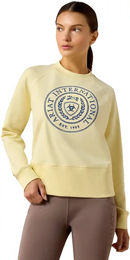 Ariat Martine Sweatshirt Damen Gelb Größe S – Bild 1 von 1
