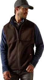 Produktbild von Ariat Millbrae Ärmelloser Wollpullover für Herren in Braun Größe L