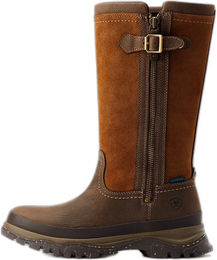 Produktbild von Ariat Moresby Zip H2O Stallstiefel Damen aus Leder Braun Waterproof Größe 40