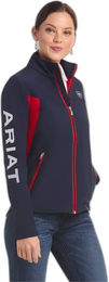 Produktbild von Ariat New Team Regenjacke für Damen aus Polyester in Blau