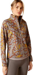 Produktbild von Ariat New Team Softshell Reitjacke für Damen in Grau
