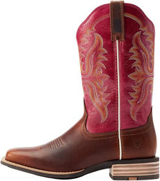 Ariat Olena Westernstiefel für Damen aus Leder in Braun und Rot Größe 39 – Bild 1 von 1