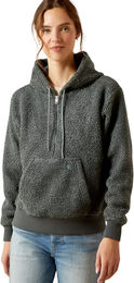 Produktbild von Ariat Orinda Fleece Kapuzenpulli Damen Grau Größe M