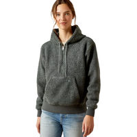 Produktbild von Ariat Orinda Fleece Pullover mit Kapuze für Damen in Grau Größe L