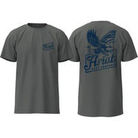 Produktbild von Ariat Paintriot Classic Reitshirt für Herren aus Baumwolle Grau Größe L