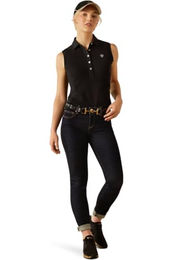 ARIAT Prix 3.0 Damen Reitshirt ärmellos Schwarz Größe M – Bild 1 von 4