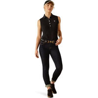 Produktbild von ARIAT Prix 3.0 Damen Reitshirt ärmellos Schwarz Größe M