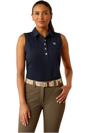 ARIAT Prix 3.0 Reitshirt Damen ärmellos Marineblau/Eclipse XL – Bild 1 von 4