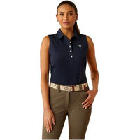 Produktbild von ARIAT Prix 3.0 Reitshirt Damen ärmellos Marineblau/Eclipse XL